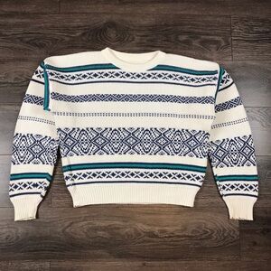Alan Stuart Women’s Vintage 90’s Knitted Crewneck Sweater Size Medium